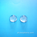 Sapphire Half Glass Ball para acoplamento de fibra